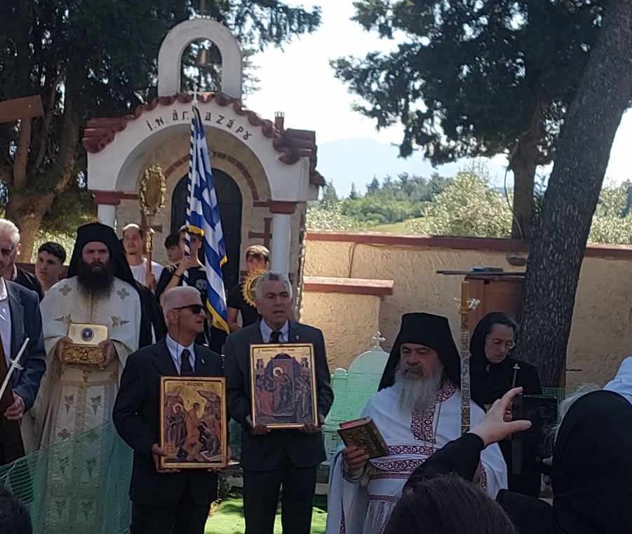 Λιτανεία στην Οσια Ξένη - Κυριακή του Θωμά